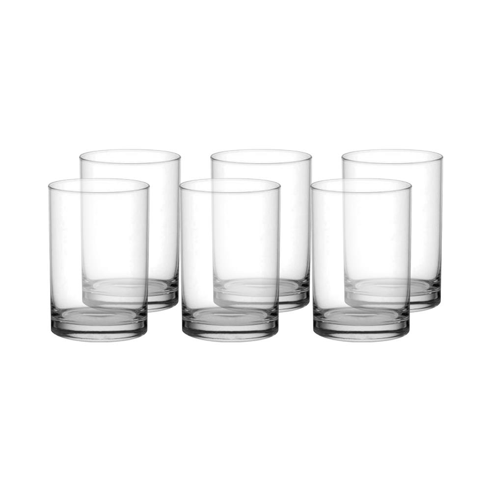 แก้วน้ำ 175 มล. OCEAN GLASS FIN LINE (แพ็ก 6 ใบ)