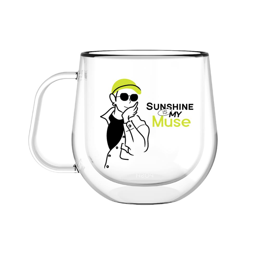 แก้วหู 360 มล. POSH GROOVE MUG MUSE