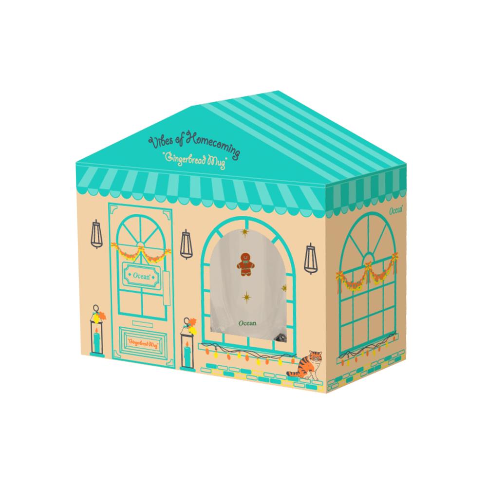 แก้วหู 320 มล. OCEAN GLASS GINGERBREAD (แพ็ก 2 ใบ)