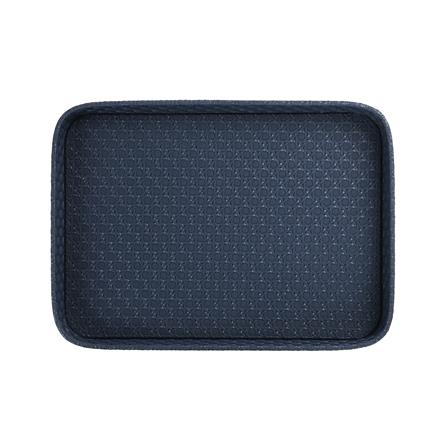 ถาด PVC KECH PETRA 35x25x4 ซม. สีน้ำเงิน_1