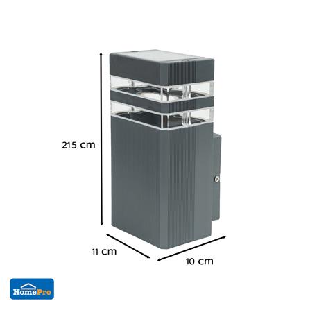 ไฟกิ่งภายนอก CARINI HK-B2029 สีเทา (แพ็ก 2 ชิ้น)_8