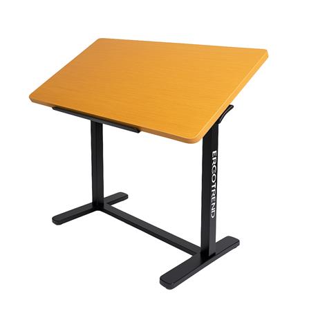 โต๊ะเพื่อสุขภาพ ERGOTREND ARISE 88 ซม. สีแบมบู/ดำ_0