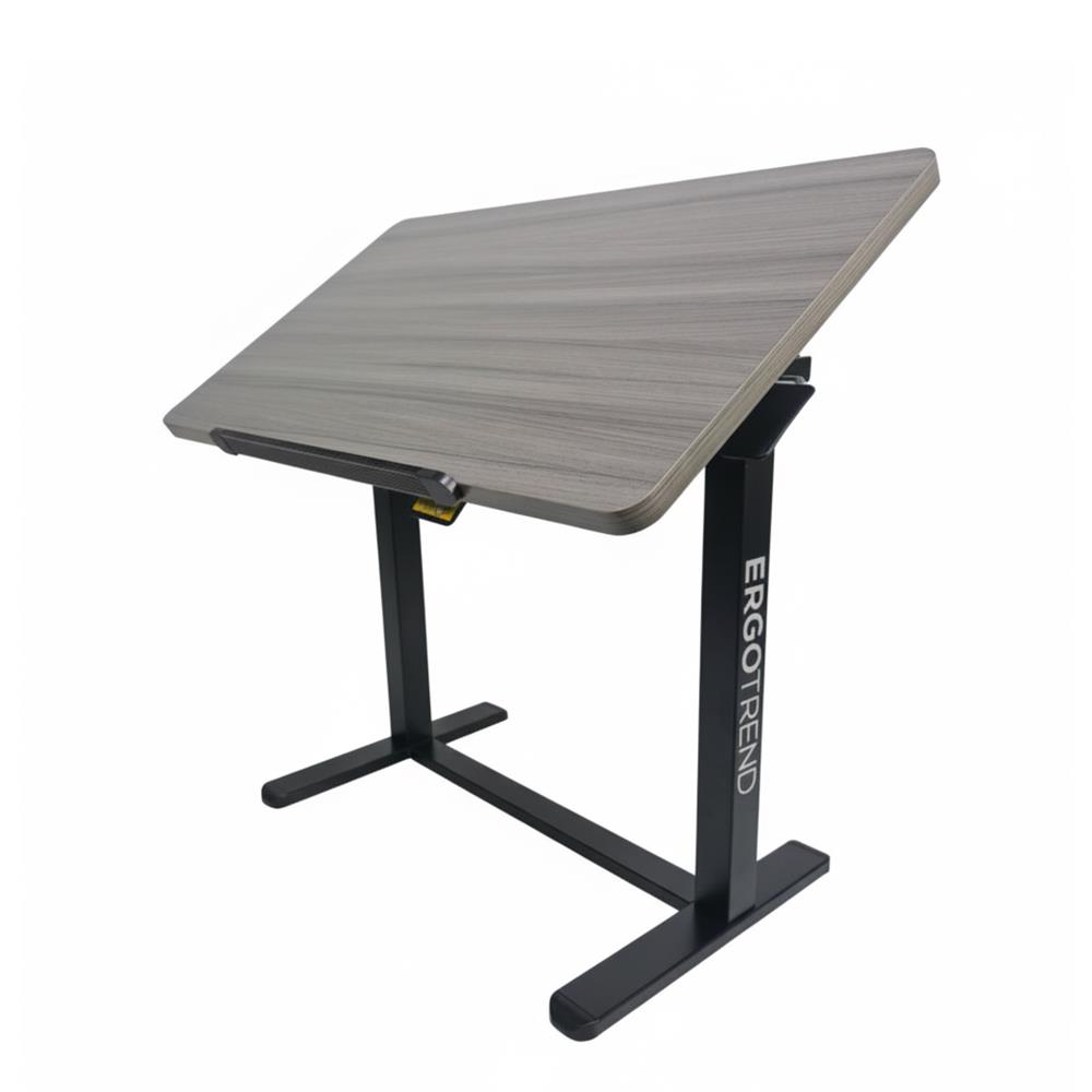 โต๊ะเพื่อสุขภาพ ERGOTREND ARISE 88 ซม. สีเทา/ดำ