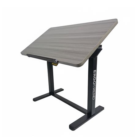 โต๊ะเพื่อสุขภาพ ERGOTREND ARISE 88 ซม. สีเทา/ดำ_0