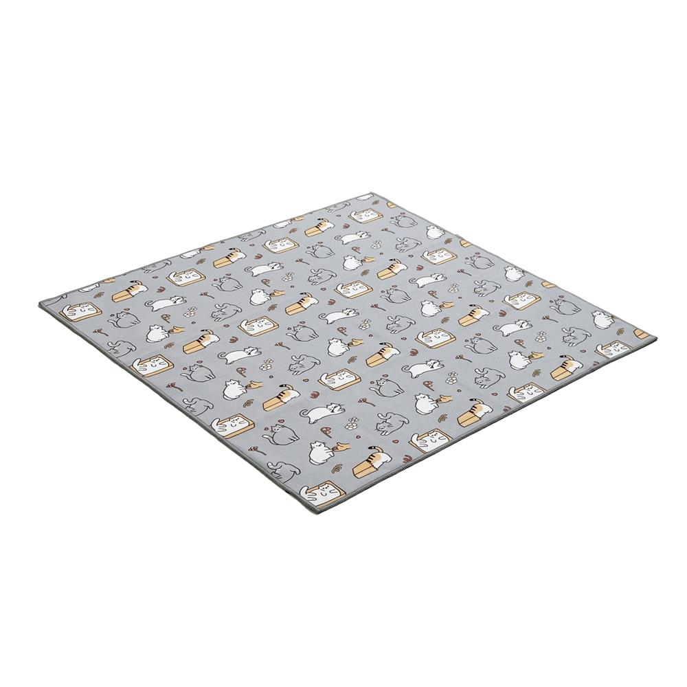 ผ้าอเนกประสงค์ SNAZZ MAGIC CAT 55x55 ซม. สีเทา