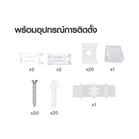 ไฟเส้น LED SHINING 10 วัตต์/เมตร WARM WHITE 10 เมตร_5
