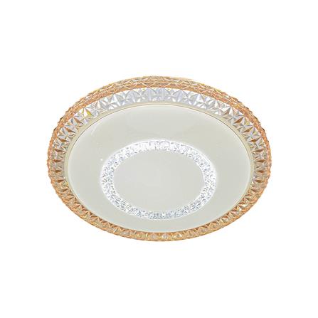 ไฟเพดาน LED STARLIGHT 04-CL-20803-AM 65 วัตต์ DAYLIGHT/COOL WHITE/WARMWHITE 19 นิ้ว สีขาว/ทอง_1