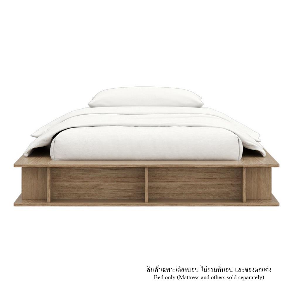 เตียง 3.5 ฟุต KONCEPT TOMO-S 19240514 สีแคชชูโอ๊ค