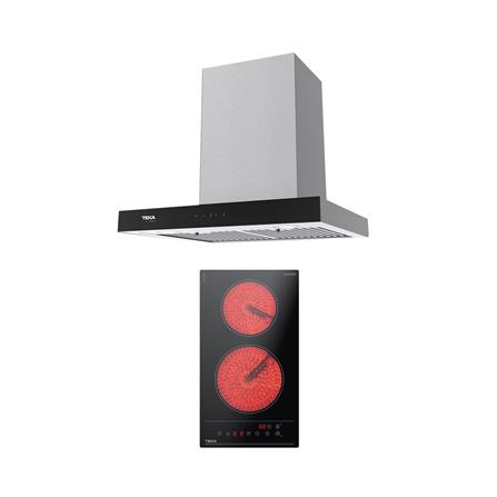 เตาฝัง+เครื่องดูดควัน LINEA VE2 Q + LDH TC 60 SS_0