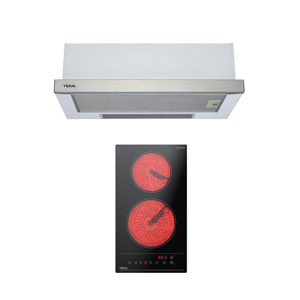 เตาฝัง+เครื่องดูดควัน TEKA VE2 Q + EL60 SS