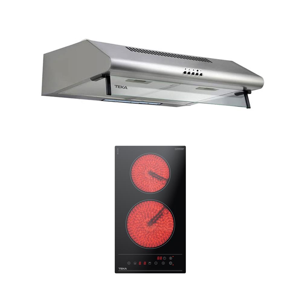 เตาฝัง+เครื่องดูดควัน TEKA VE2 Q + C 605 SS