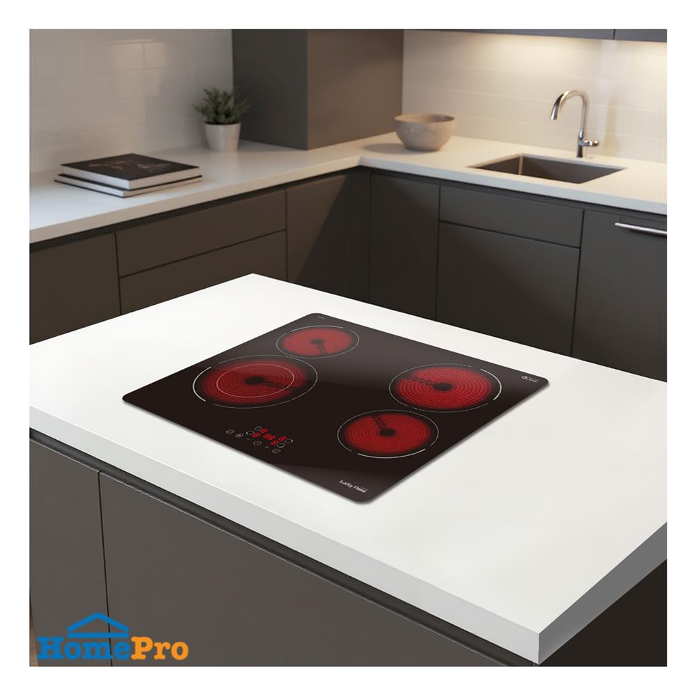 เตาฝังเซรามิก LUCKY FLAME BH-64if(N) 60 ซม.