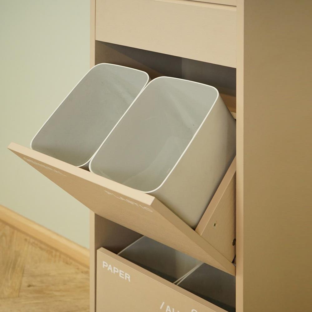 ตู้เตี้ยแยกขยะ HARV ZERO ST400ST 40 ซม. สี SANDSTONE