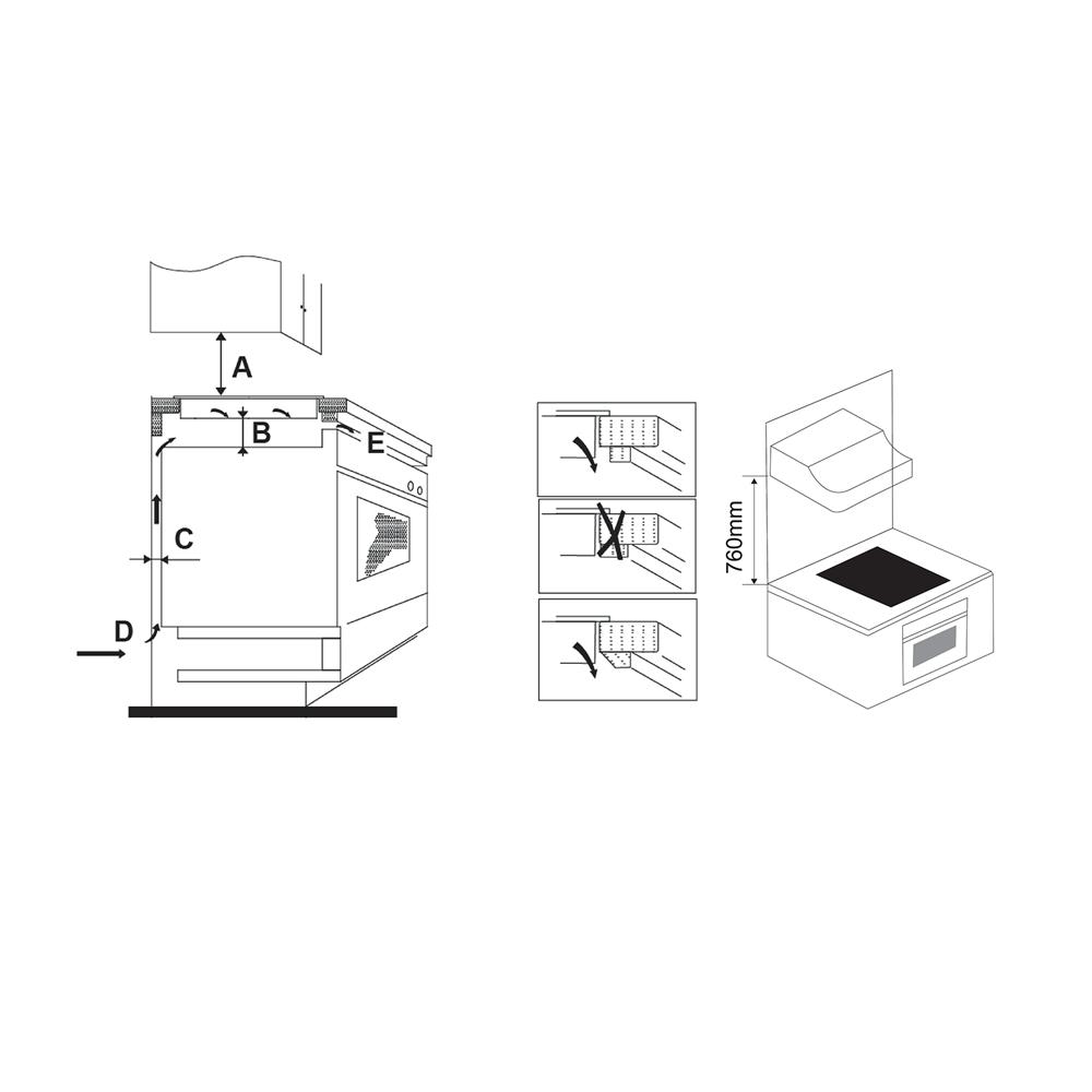 เตาฝังอินดักชั่น LUCKY FLAME BH-30ID(N) 30 ซม.