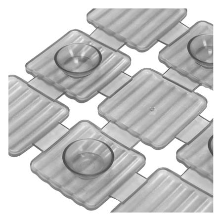 พรมห้องน้ำ MOYA YHC0066 สี GRAY_3