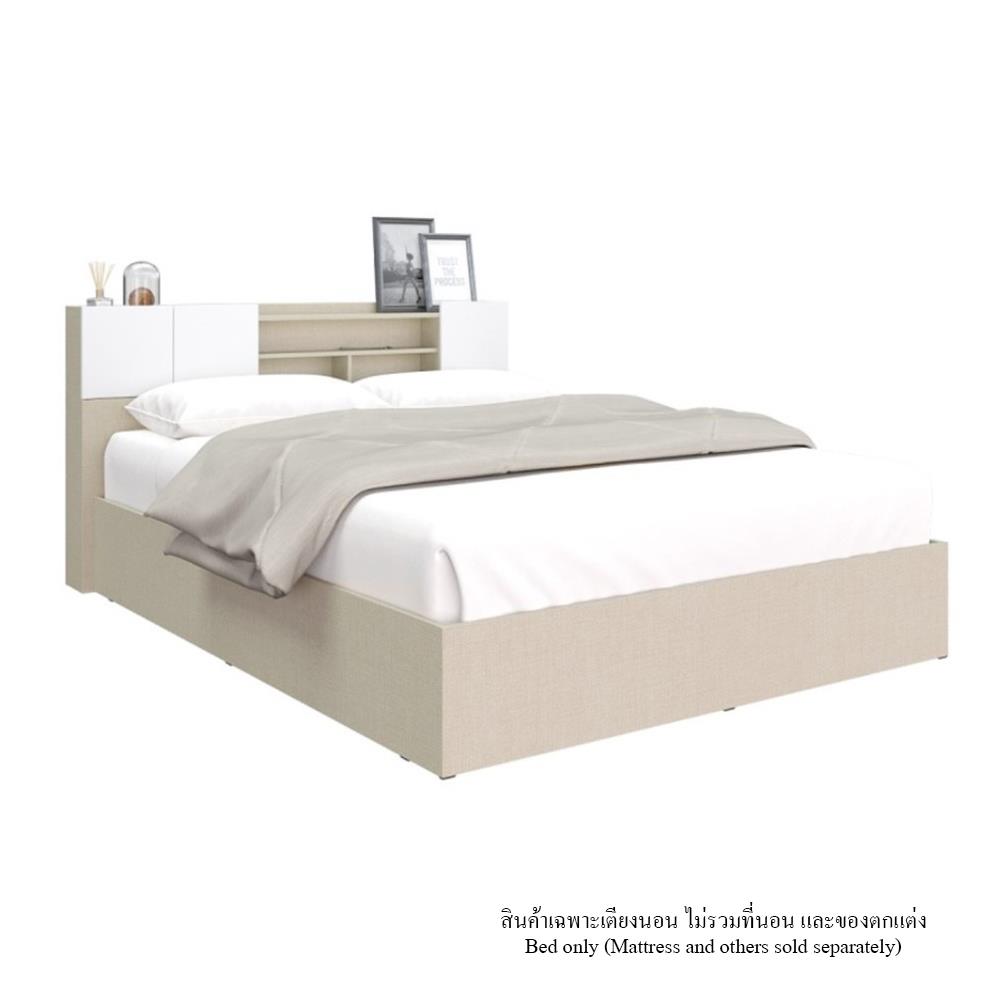เตียง 6 ฟุต KONCEPT HOLLYN 19230648 สีไอโวรี่ลินิน