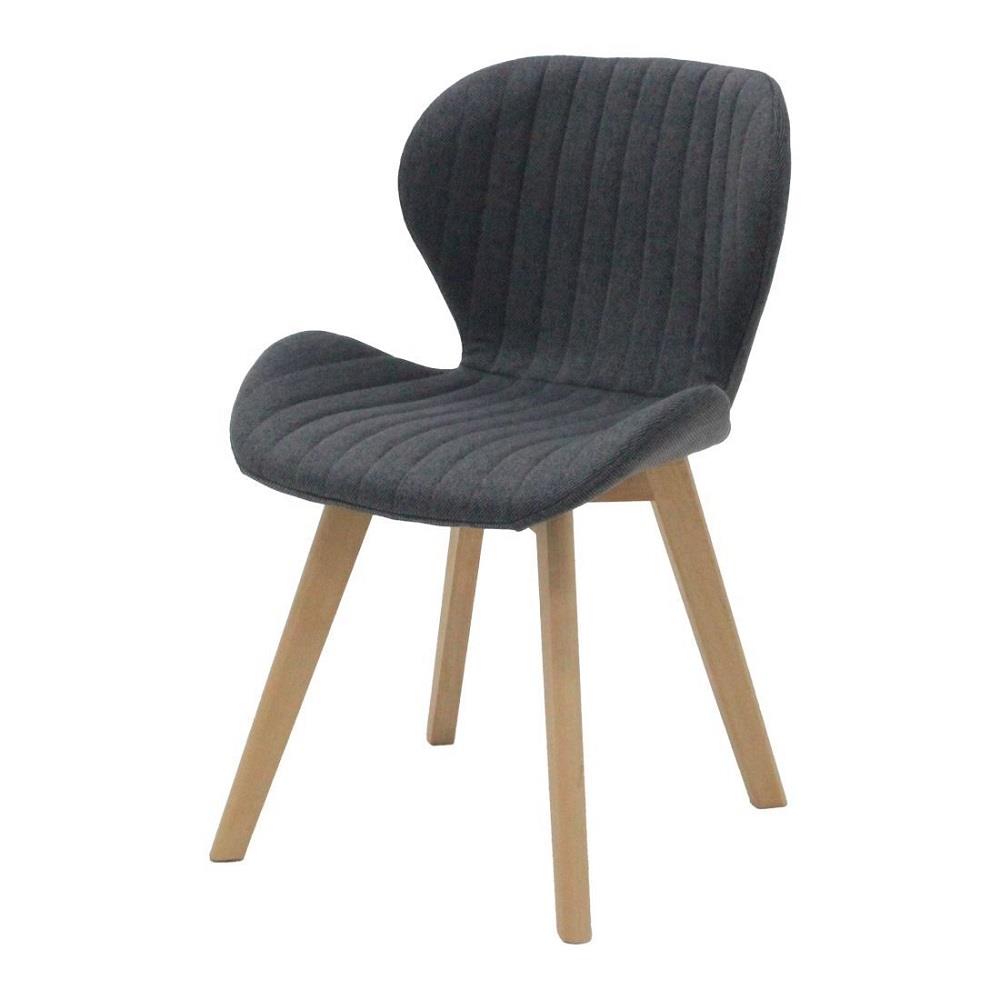 เก้าอี้ทานข้าว SB FURNITURE YEARLING 59062943 สีเทาเข้ม (ชุด 4 ตัว)