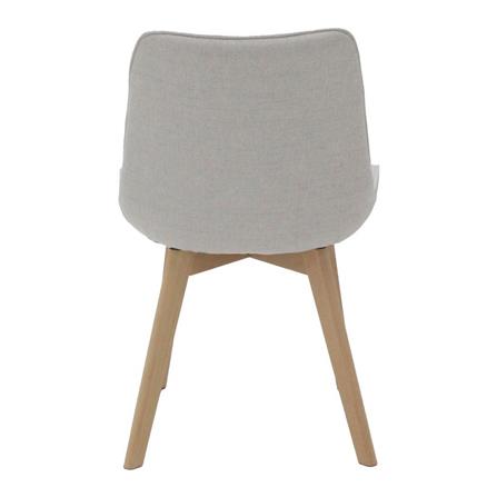 เก้าอี้ทานข้าว SB FURNITURE YAPER 59062931 สีครีม (ชุด 2 ตัว)_4