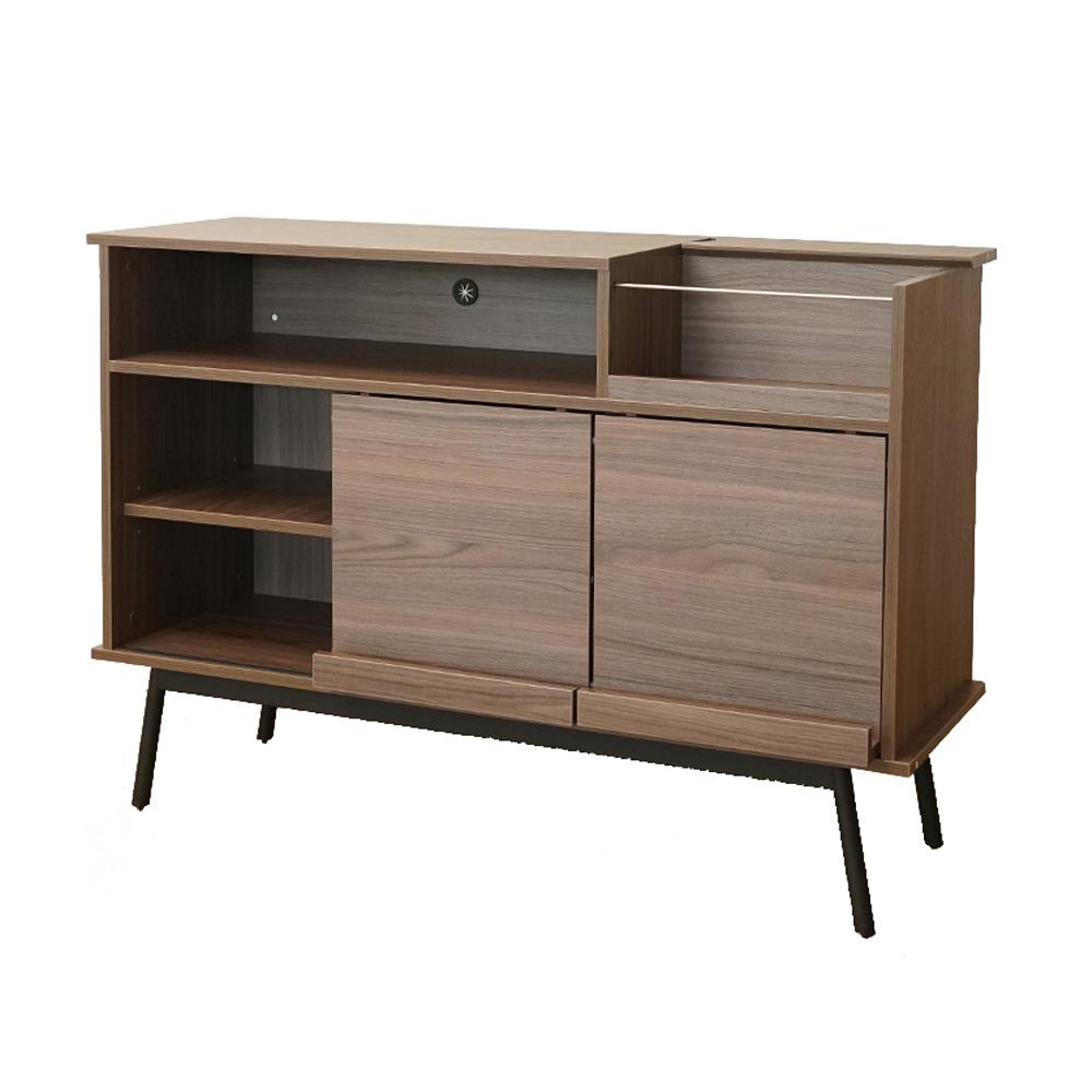 ตู้เตี้ย บานผสม HARV RECO 120 ซม. สีเอมเพอเรอร์วอลนัท