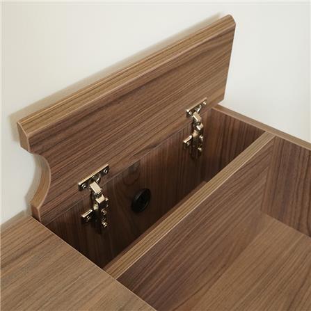 ตู้เตี้ย บานผสม HARV RECO 120 ซม. สีเอมเพอเรอร์วอลนัท_3