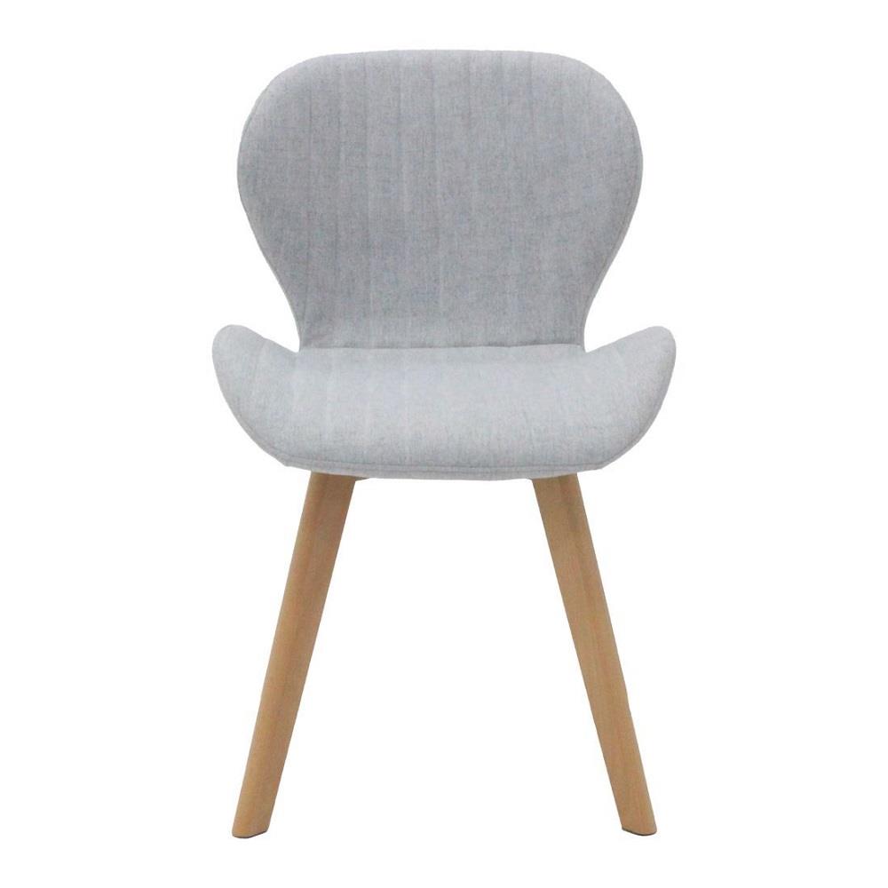 เก้าอี้ทานข้าว SB FURNITURE YEARLING 59062929 สีเทาอ่อน (ชุด 2 ตัว)