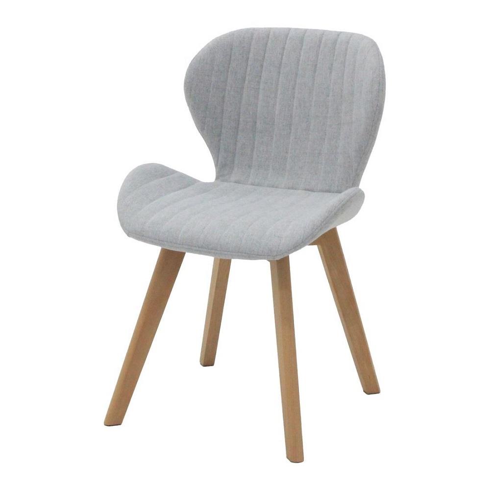 เก้าอี้ทานข้าว SB FURNITURE YEARLING 59062929 สีเทาอ่อน (ชุด 2 ตัว)