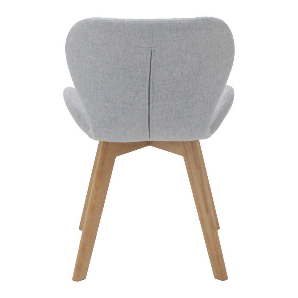 เก้าอี้ทานข้าว SB FURNITURE YEARLING 59062929 สีเทาอ่อน (ชุด 2 ตัว)