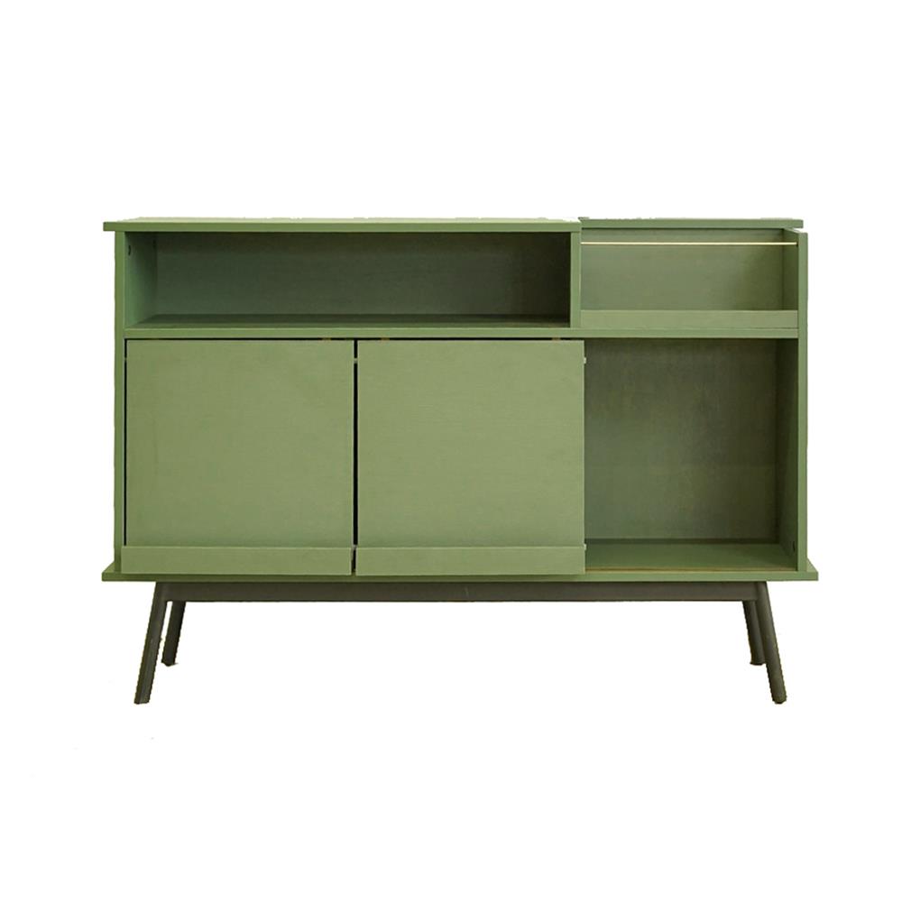 ตู้เตี้ย บานผสม HARV RECO 120 ซม. สีเขียวฟอร์เรส