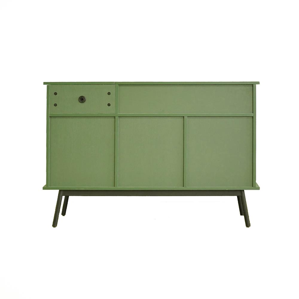 ตู้เตี้ย บานผสม HARV RECO 120 ซม. สีเขียวฟอร์เรส