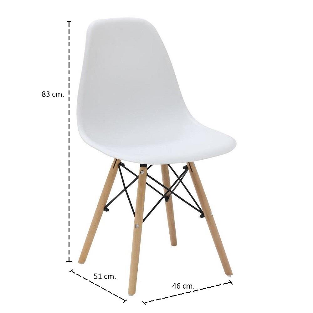 เก้าอี้ทานข้าว SB FURNITURE JOTO 59062937 สีขาว (ชุด 4 ชิ้น)