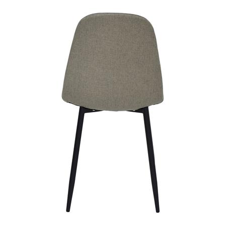 เก้าอี้ทานข้าว SB FURNITURE LALADA 59062933 สีเทาอ่อน (ชุด 2 ตัว)_4