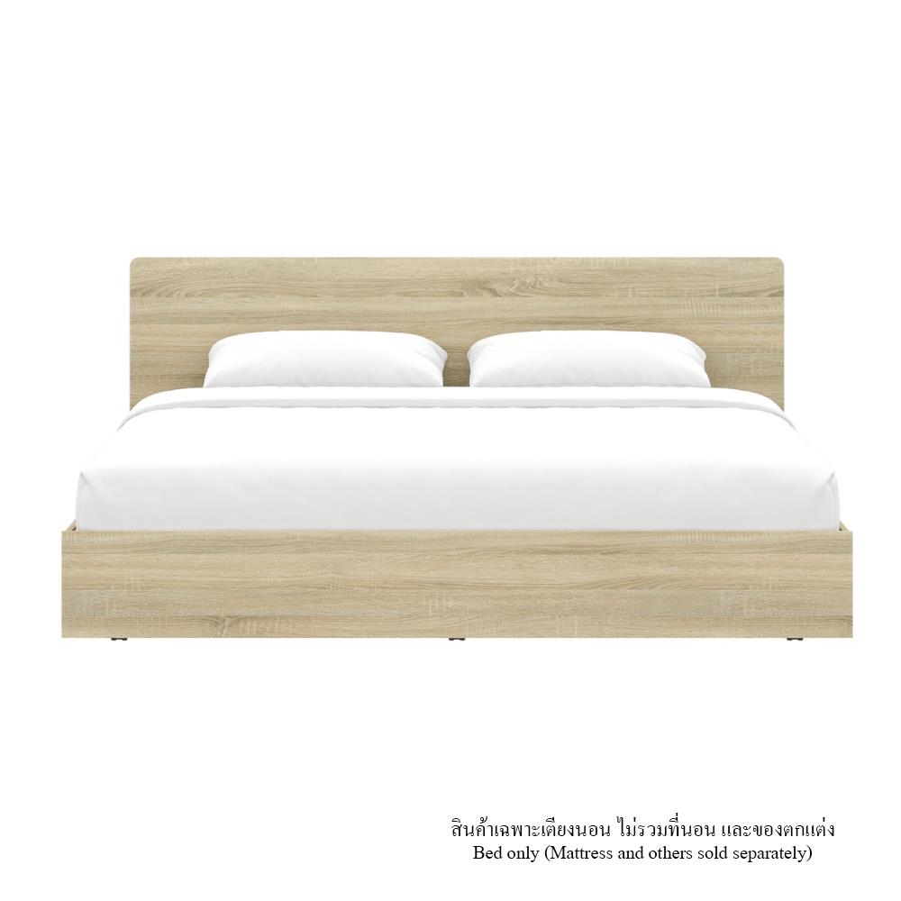เตียง 6 ฟุต KONCEPT HANNIE 19242526 สีโซลิดโอ๊ค