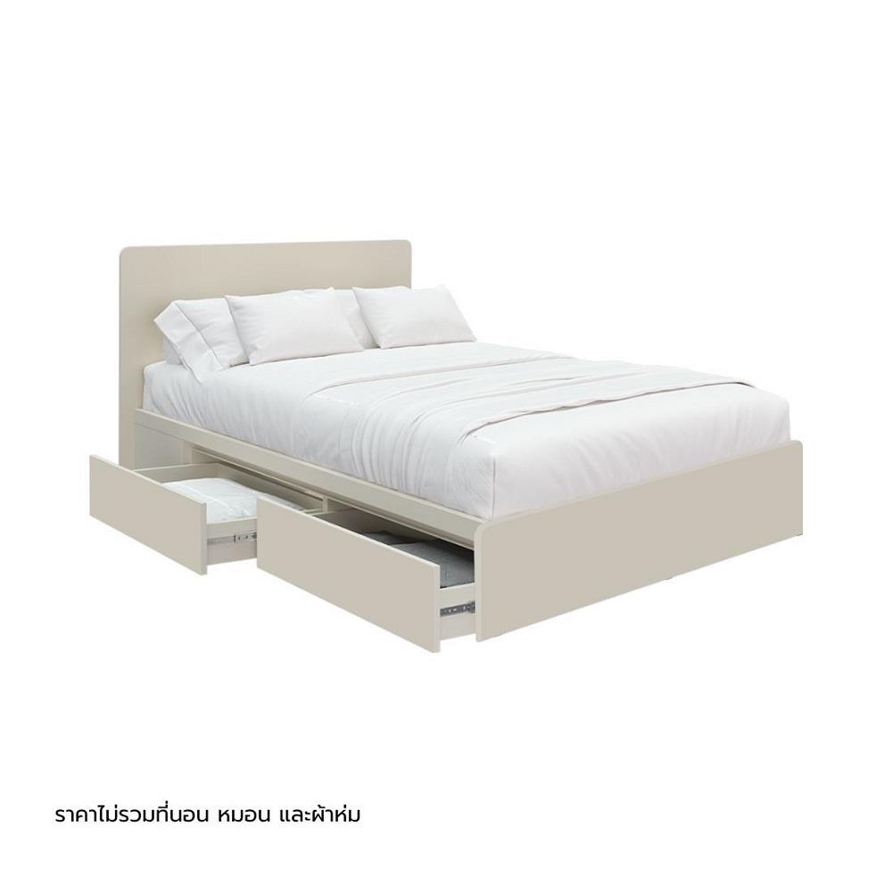 เตียง 6 ฟุต KONCEPT BLANCA 19241049 สีครีม