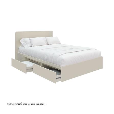 เตียง 6 ฟุต KONCEPT BLANCA 19241049 สีครีม_2