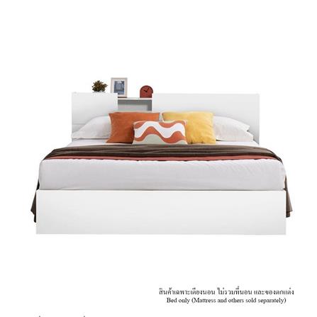 เตียง 6 ฟุต KONCEPT MELDA 19222958 สีขาว_1