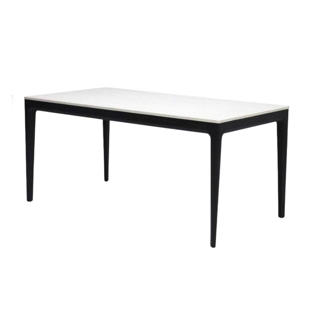 โต๊ะทานข้าว SB FURNITURE HUMAN 19128787 160 ซม. สีขาว