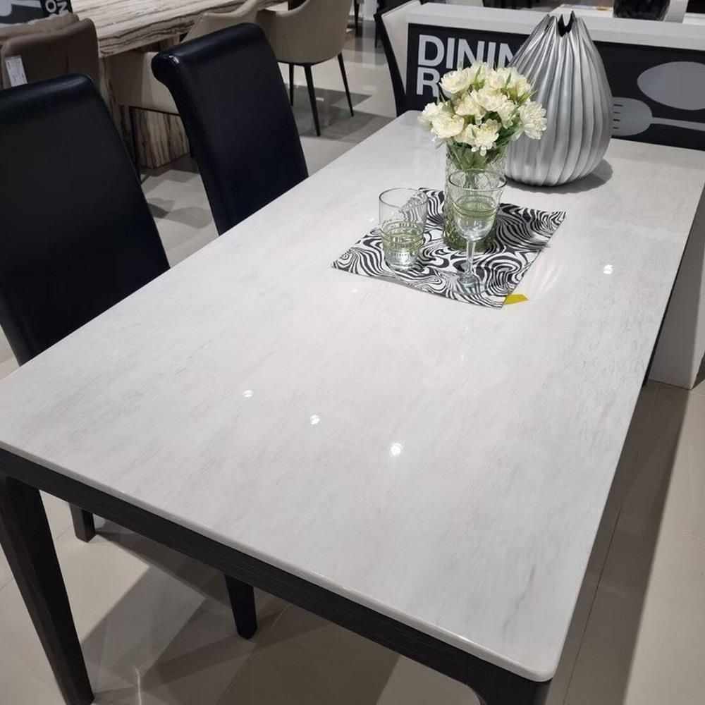 โต๊ะทานข้าว SB FURNITURE HUMAN 19128787 160 ซม. สีขาว