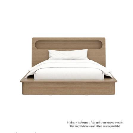 เตียง 3.5 ฟุต KONCEPT TOMO-T 19243821 สีแคชชูโอ๊ค_1