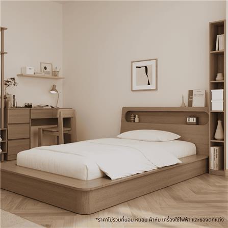 เตียง 3.5 ฟุต KONCEPT TOMO-T 19243821 สีแคชชูโอ๊ค_3