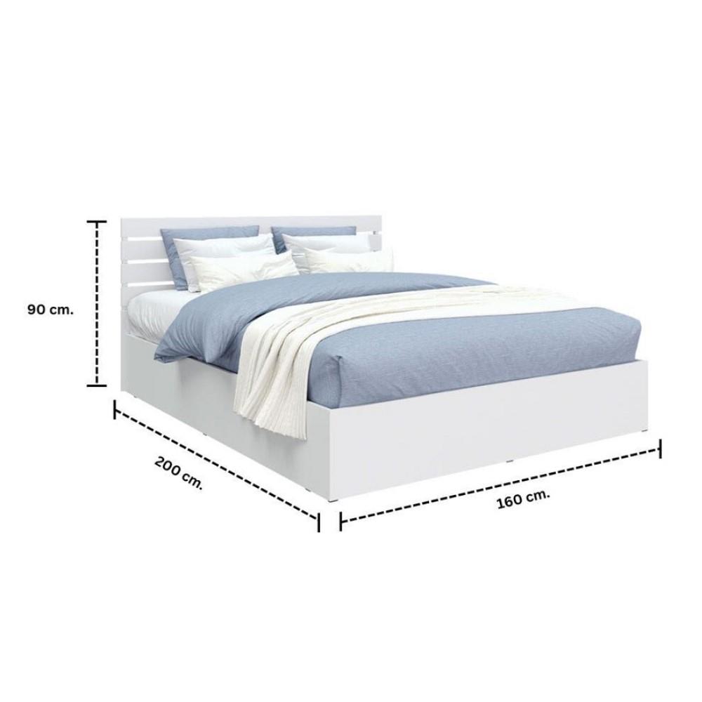 เตียง 5 ฟุต KONCEPT HAVE 19231498 สีขาว