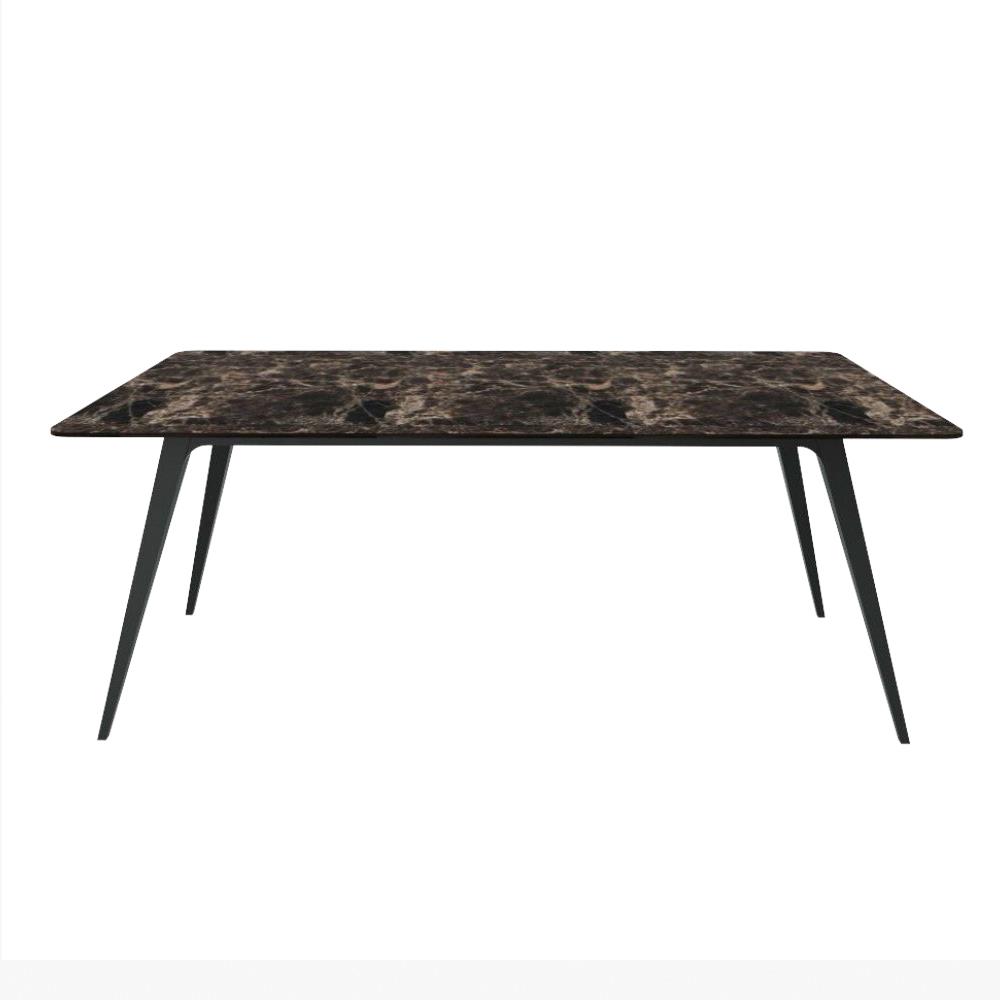 โต๊ะทานข้าว SB FURNITURE FILLET 19126425 200 ซม. สีน้ำตาล