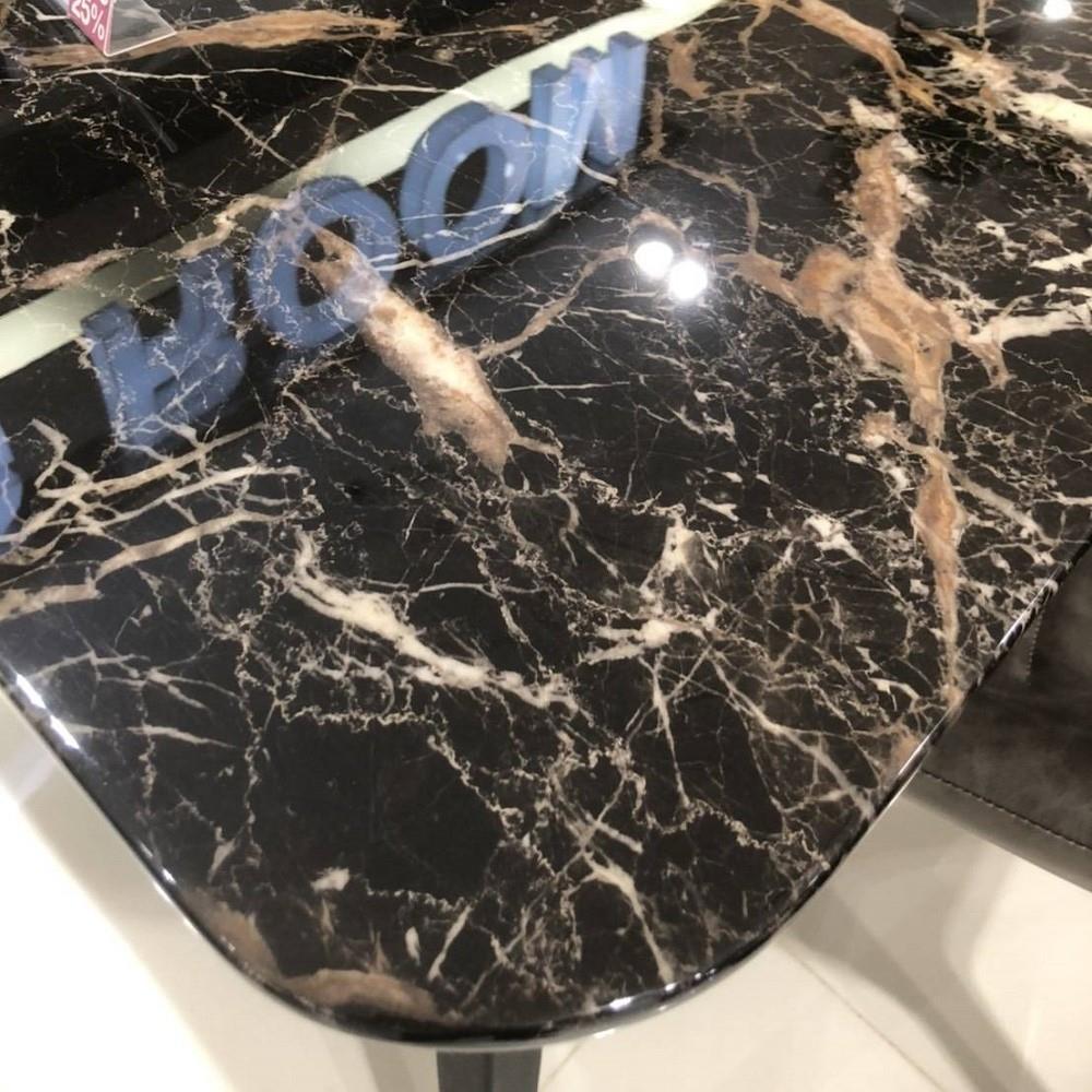 โต๊ะทานข้าว SB FURNITURE FILLET 19126425 200 ซม. สีน้ำตาล