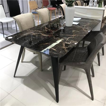 โต๊ะทานข้าว SB FURNITURE FILLET 19126425 200 ซม. สีน้ำตาล_4