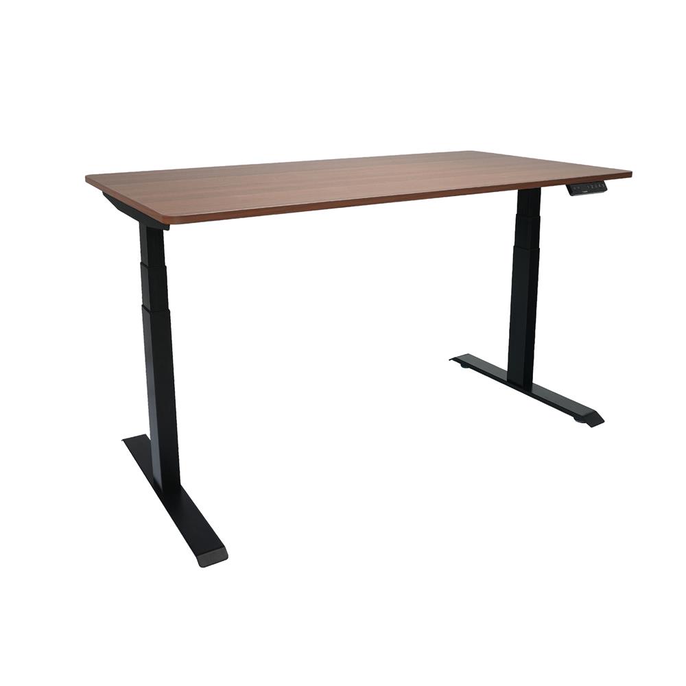 โต๊ะเพื่อสุขภาพ BEWELL TBS6-TOP10 120 ซม. สีวอลนัท/ดำ