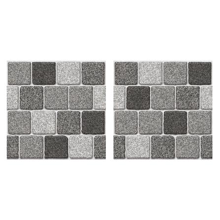 กระเบื้องพื้น 16x16 นิ้ว SOSUCO หินสี่ทิศ มิกซ์-เทา PM 0.96 ตร.ม._1