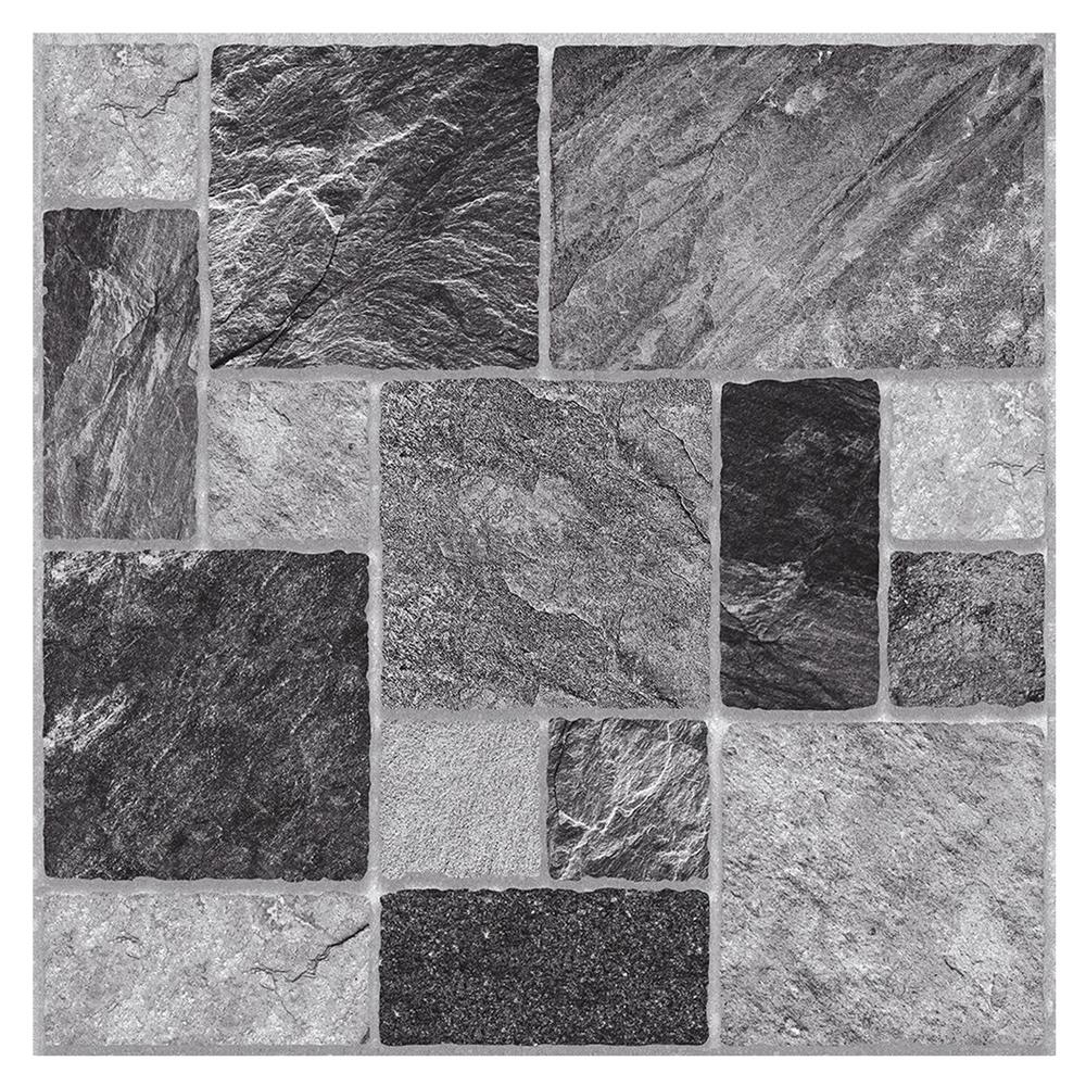 กระเบื้องพื้น 16X16 นิ้ว TARA จีโอ สโตน เทา (CIR) PM 0.96 ตร.ม.