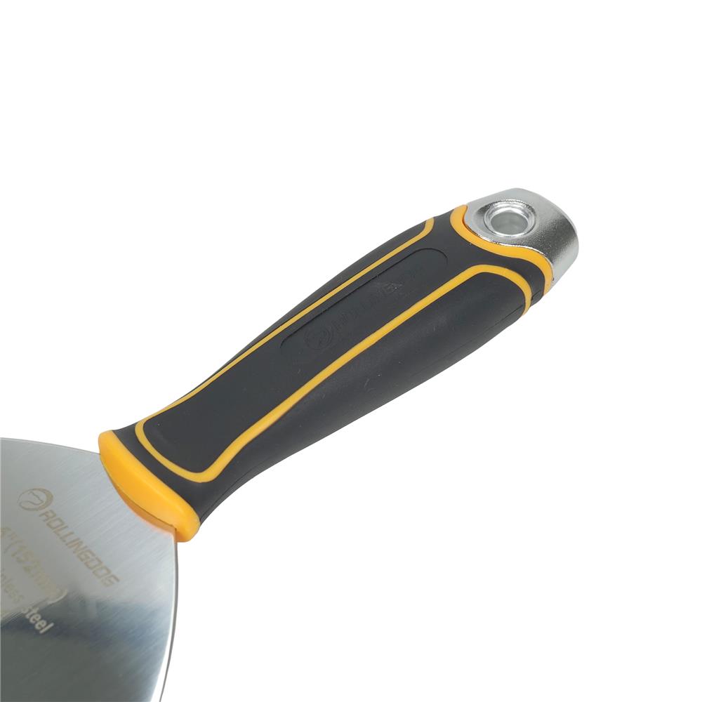 เกรียงโป๊วสเตนเลส ด้ามยาง ROLLINGDOG 6 นิ้ว