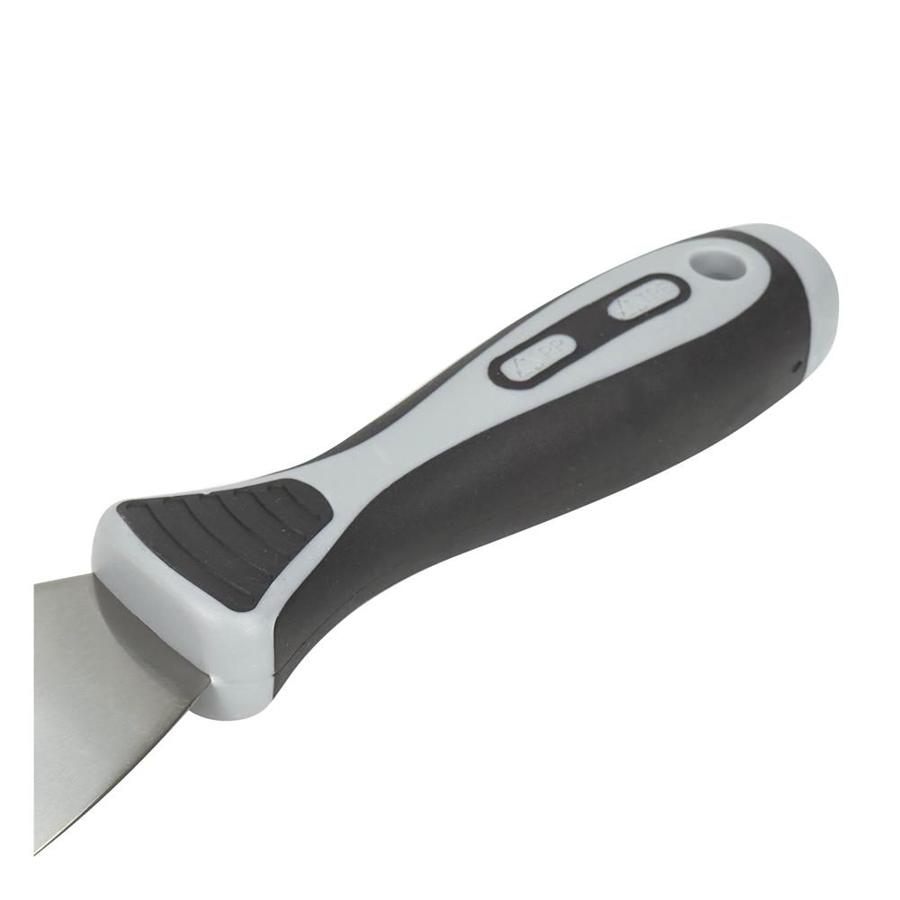 เกรียงโป๊วด้ามพลาสติก PP+ยาง ROLLINGDOG PRO 2.5 นิ้ว