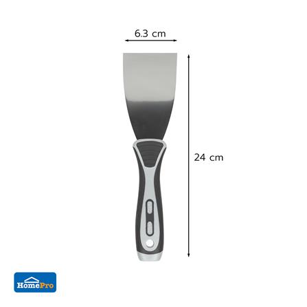 เกรียงโป๊วด้ามพลาสติก PP+ยาง ROLLINGDOG PRO 2.5 นิ้ว_3