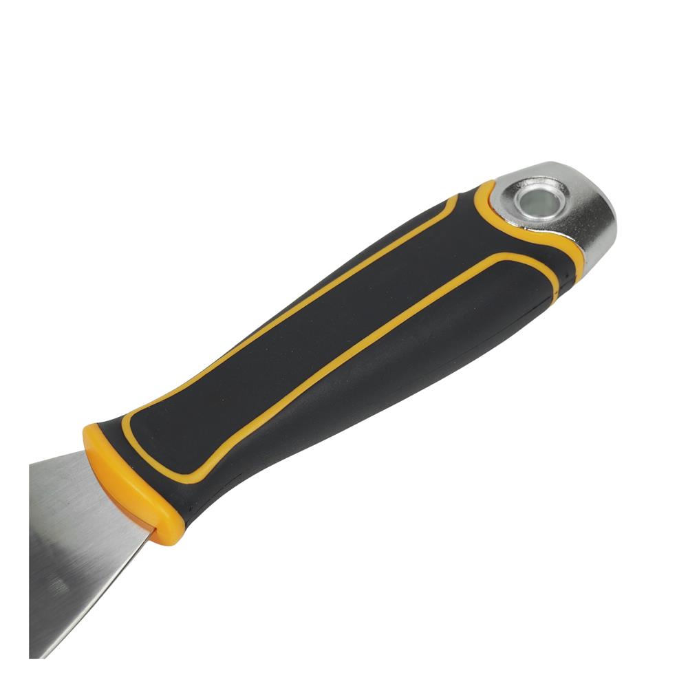 เกรียงโป๊วสเตนเลส ด้ามยาง ROLLINGDOG 2.5 นิ้ว